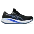 Asics GEL-Cumulus 28 løpesko herre, Black/Neon Blue produktbilde