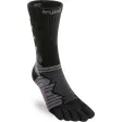 Injinji Ultra Run Crew tåsokk, Obsidian produktbilde