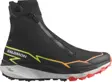 Salomon Winter Cross Spike piggsko unisex, Black/Fiery Coral/Safety Yellow produktbilde
