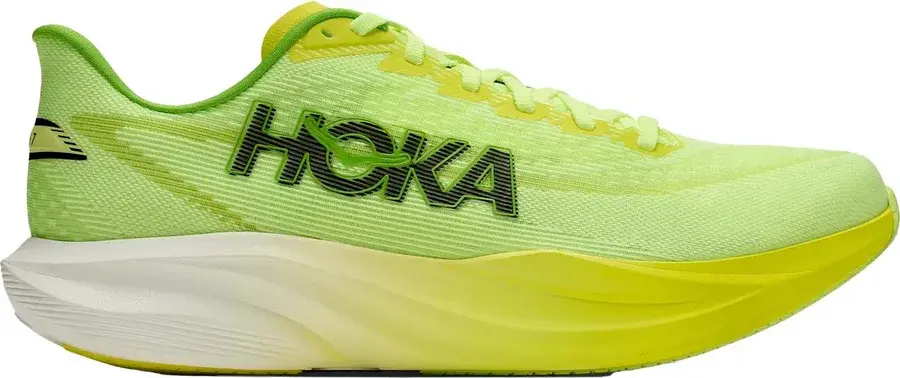 Hoka Mach 7 løpesko herre, Neon Yuzu/Hoka Citrus produktbilde