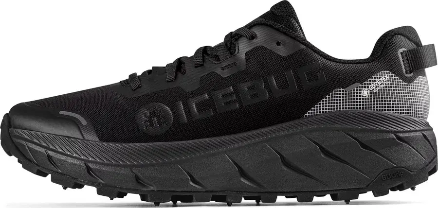 Icebug Arcus 2 BUGrip GORE-TEX piggsko herre, Trueblack produktbilde