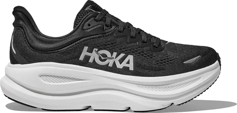 Hoka Bondi 9 løpesko dame, Black/White produktbilde