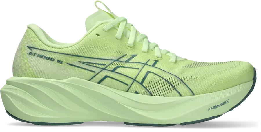 Asics GT-2000 15 løpesko herre, Illuminate Yellow/Foggy Teal produktbilde