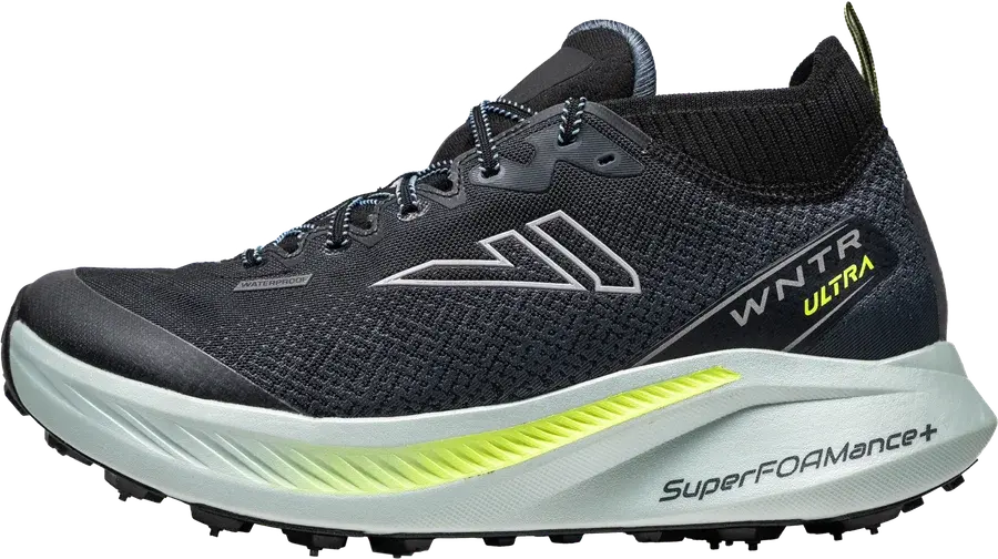 VJ Sport Ultra WNTR piggsko unisex, Black/Turquoise produktbilde