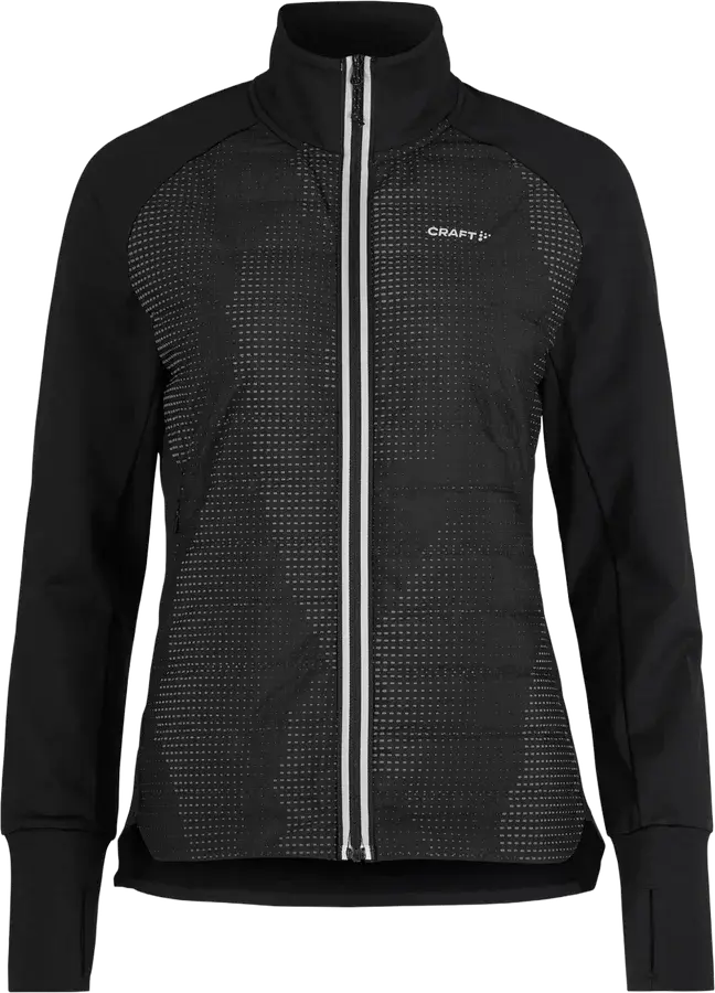 Craft SubZ Lumen Jacket løpejakke dame, Black/Grey produktbilde